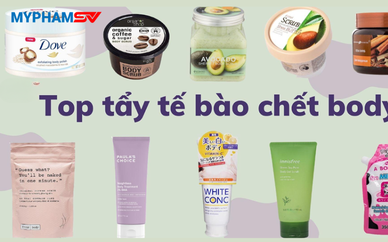 Kem tẩy tế bào chết body an toàn, hiệu quả 
